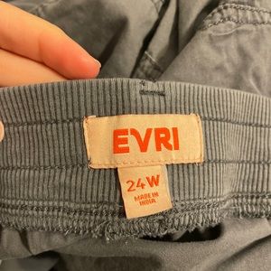 Evri plus size 24w shorts.